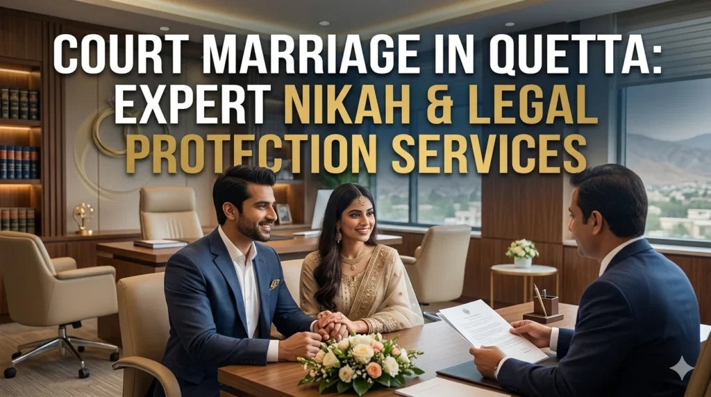 court marriage nikah ceremony in quetta pakistan